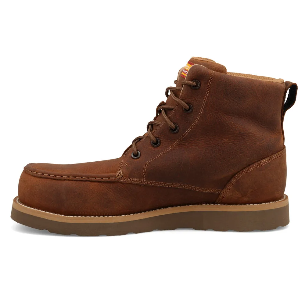 Twisted X 6″ Work Wedge Sole Boot Rawhide