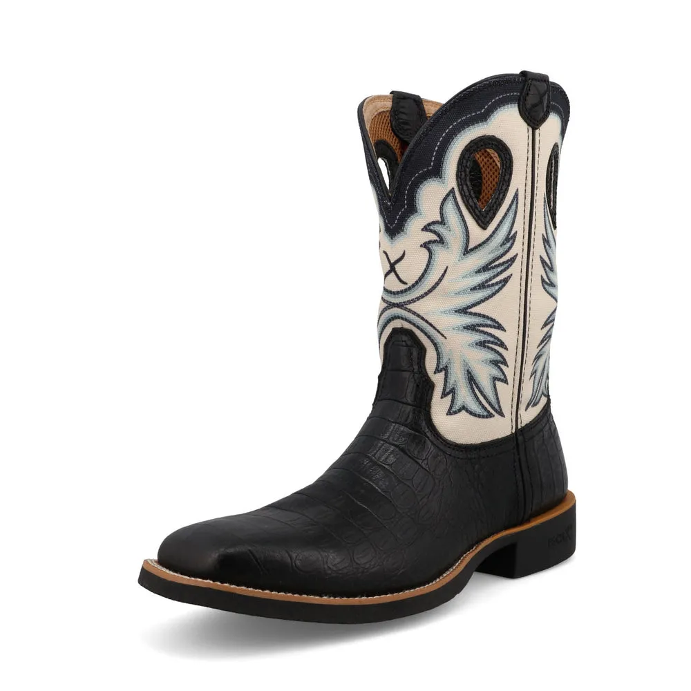Twisted X 11″ Tech X™ Boot Black / Bone