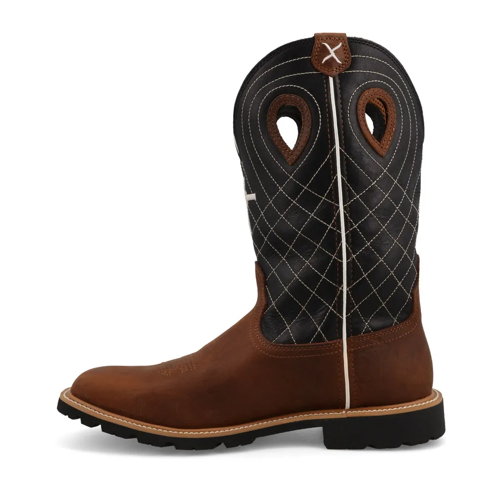 Twisted X 12″ Tech X™ Boot Clay / Black