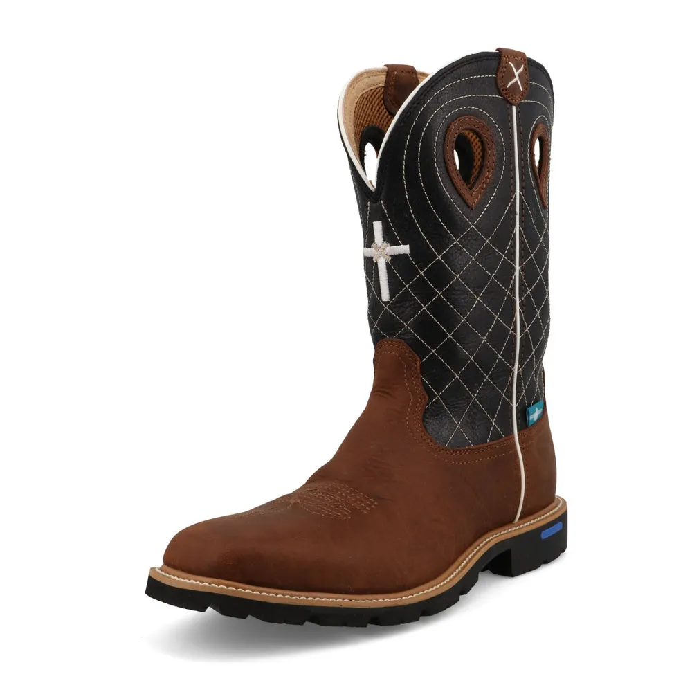 Twisted X 12″ Tech X™ Boot Clay / Black