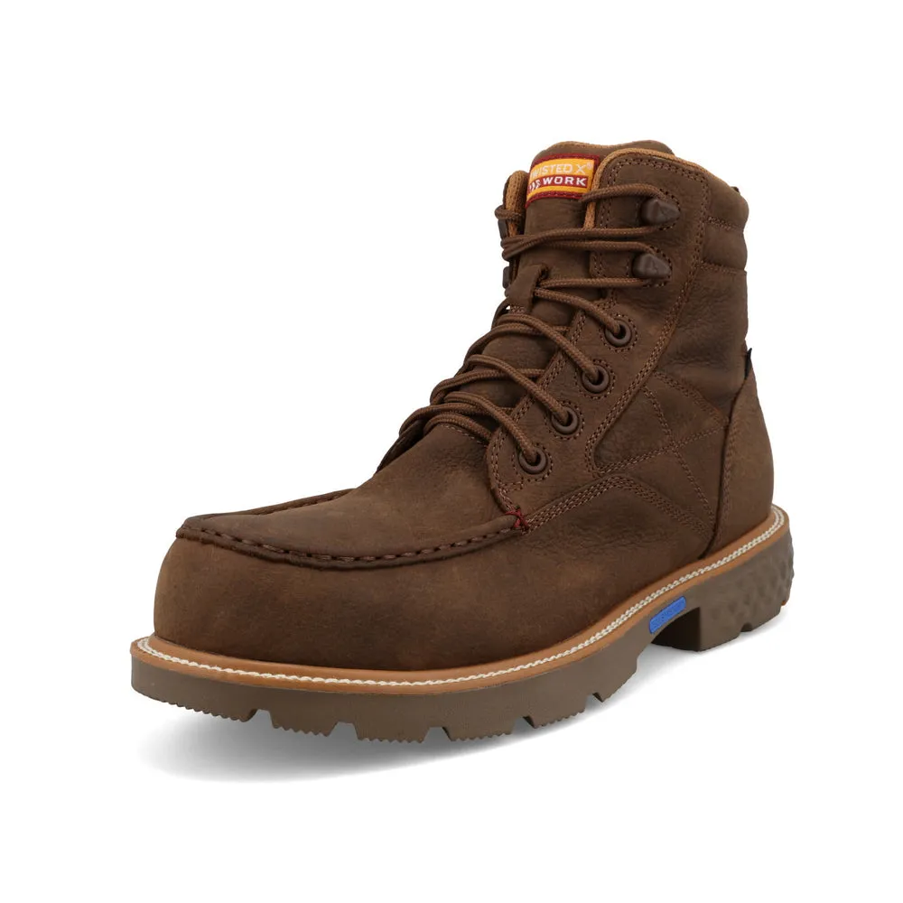 Twisted X 6″ Work Boot Oak