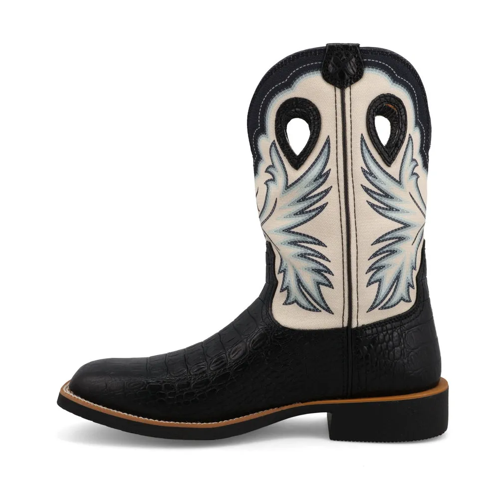 Twisted X 11″ Tech X™ Boot Black / Bone