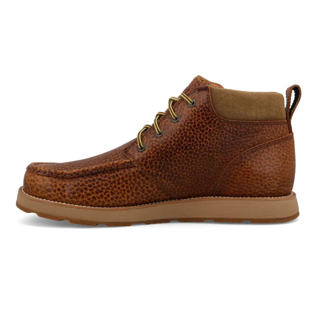 Twisted X 5″ CellStretch® Wedge Sole Boot Golden Brown / Light Tan