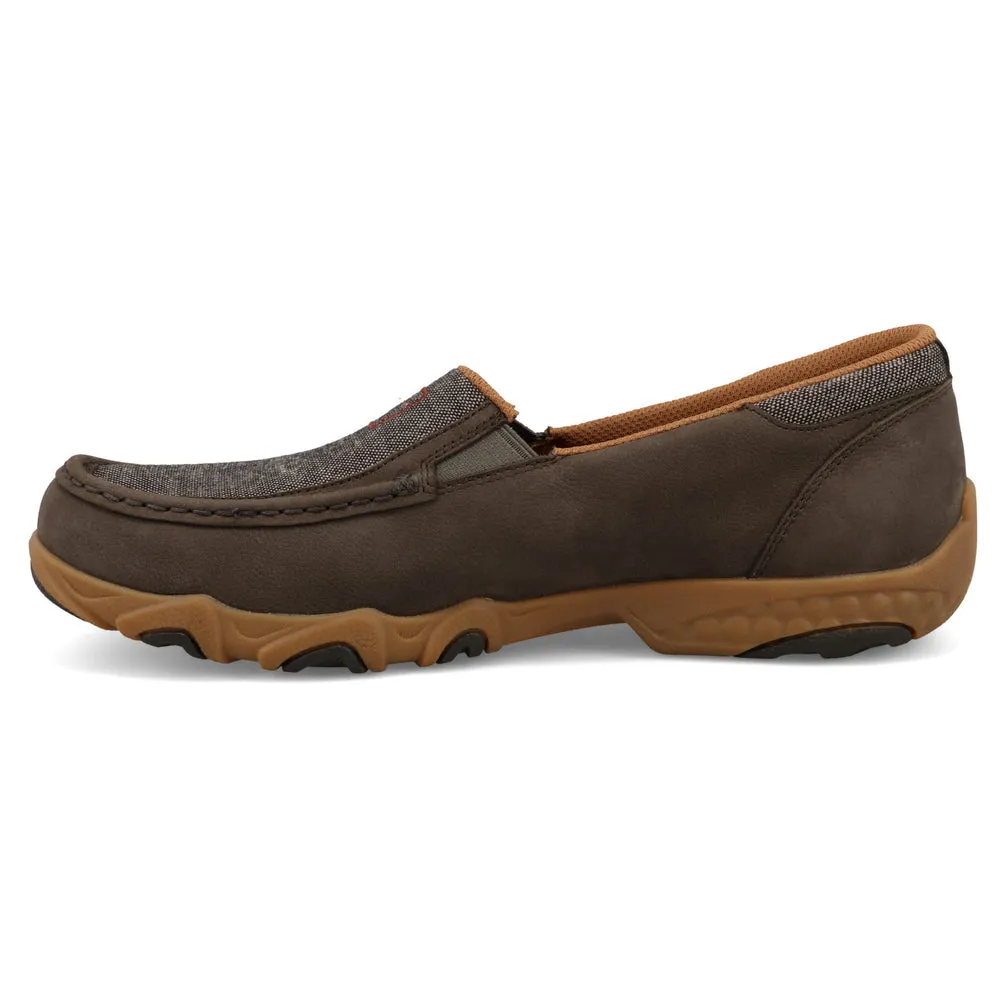 Twisted X Slip-On Driving Moc Eco Dust / Cocoa