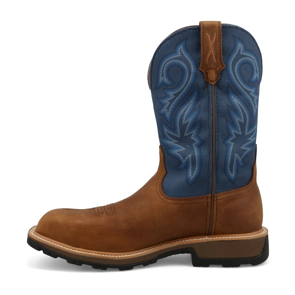 Twisted X 11″ UltraLite X™ Work Boot Rustic Brown / Niagara