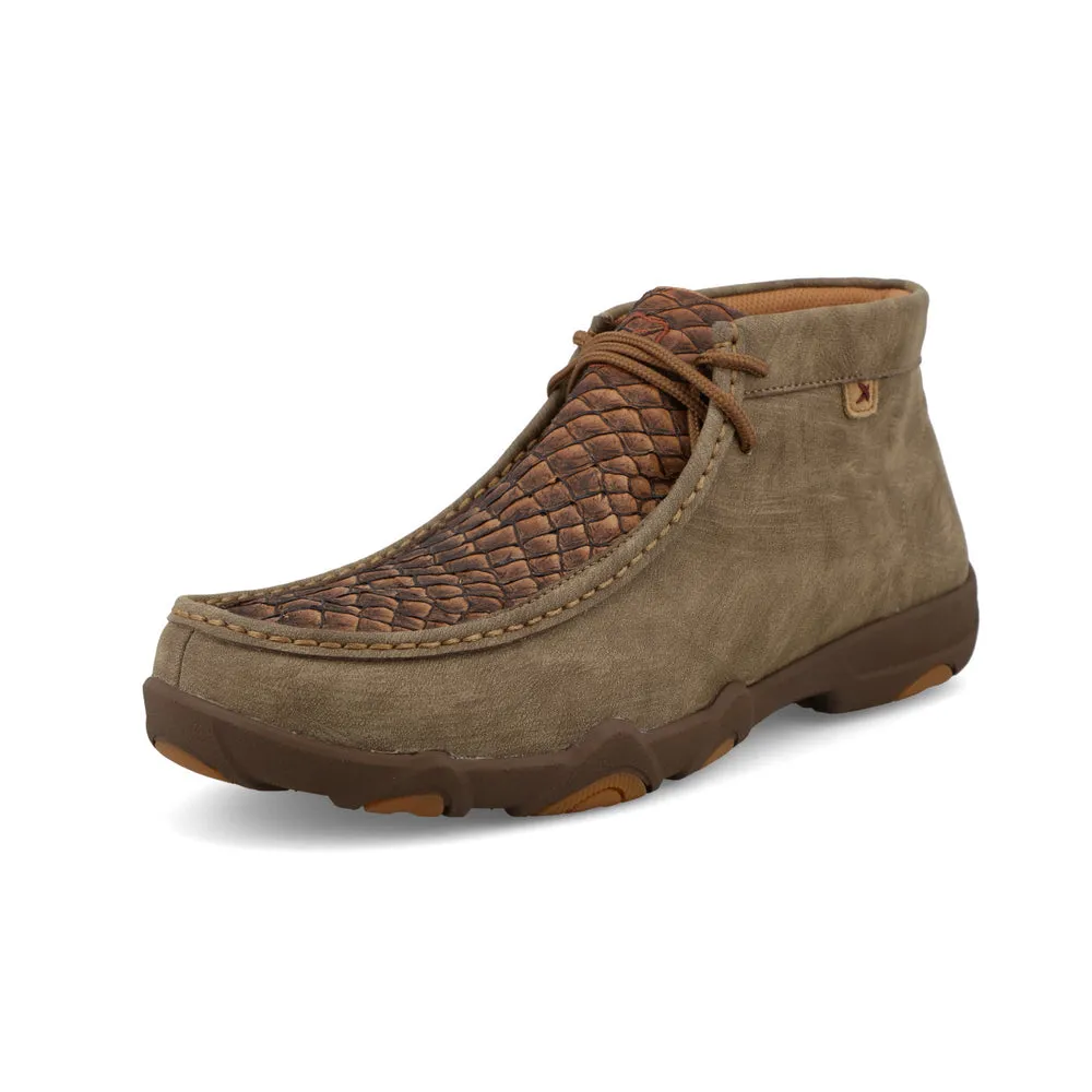 Twisted X Chukka UltraLite X™ Driving Moc Dark Tan / Shitake