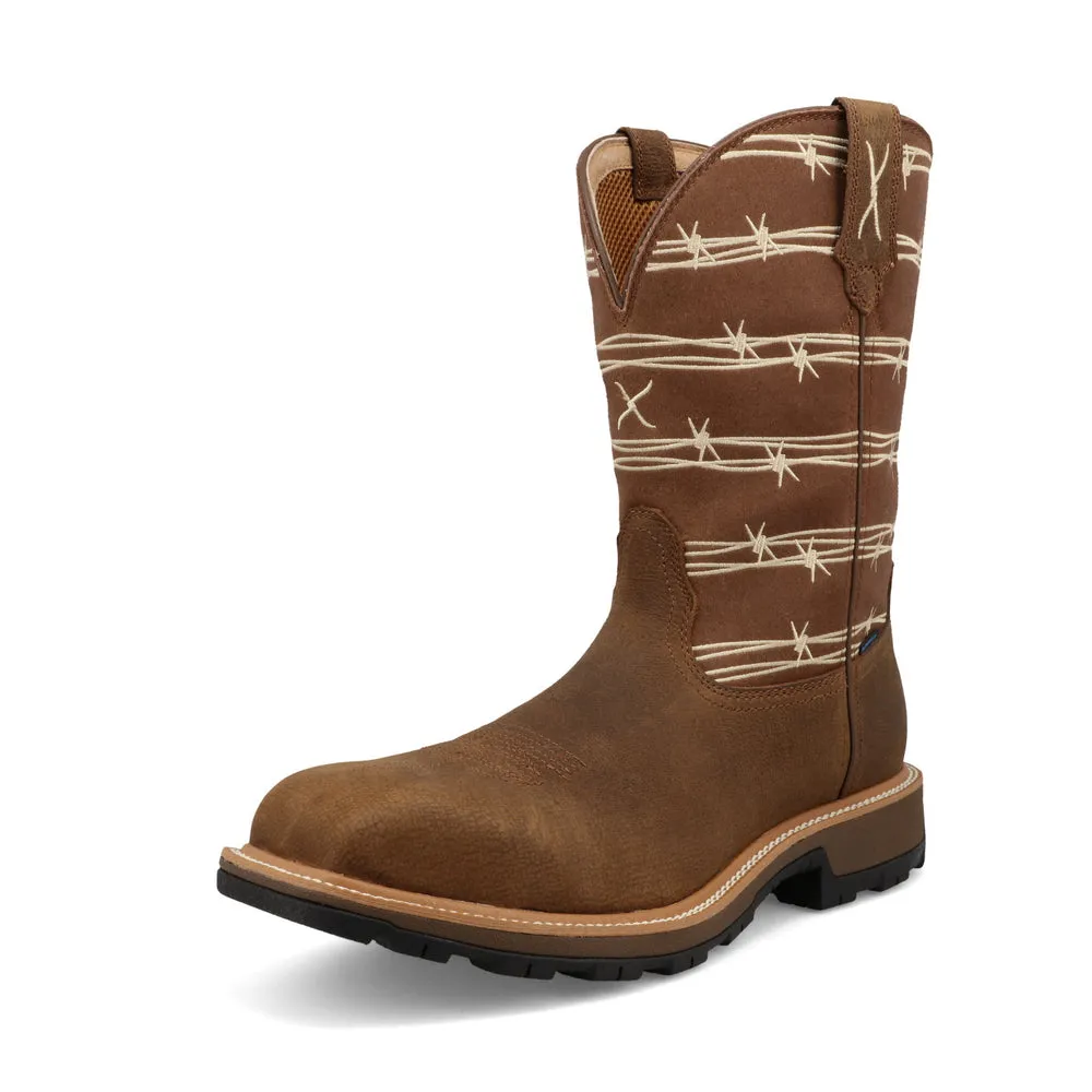 Twisted X 11″ UltraLite X™ Work Boot Bison / Mocha