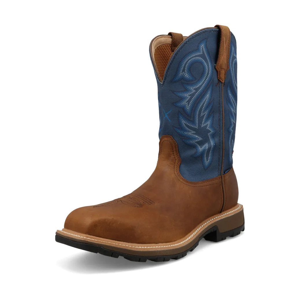 Twisted X 11″ UltraLite X™ Work Boot Rustic Brown / Niagara