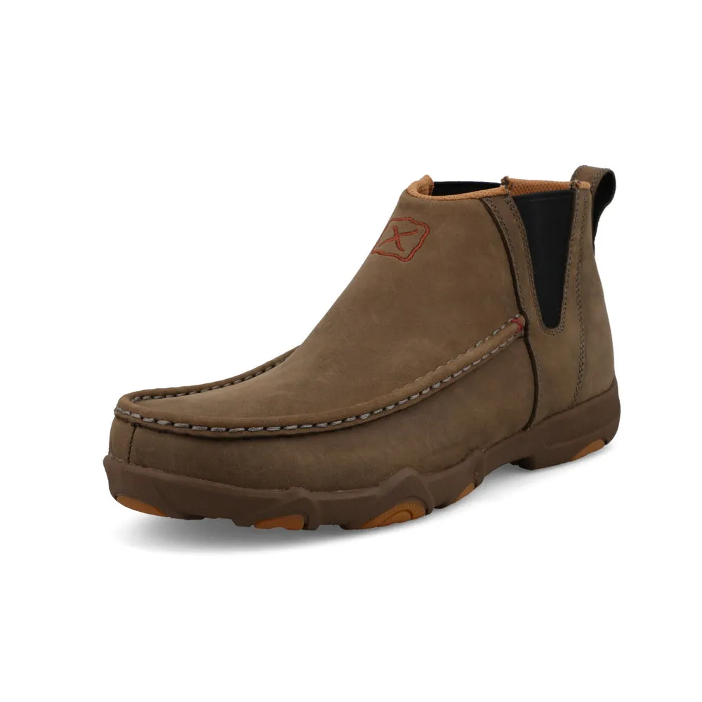 Twisted X 4″ Chelsea UltraLite X™ Driving Moc Shitake