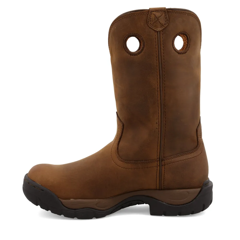 Twisted X 11″ All Around Work Boot Taupe / Taupe