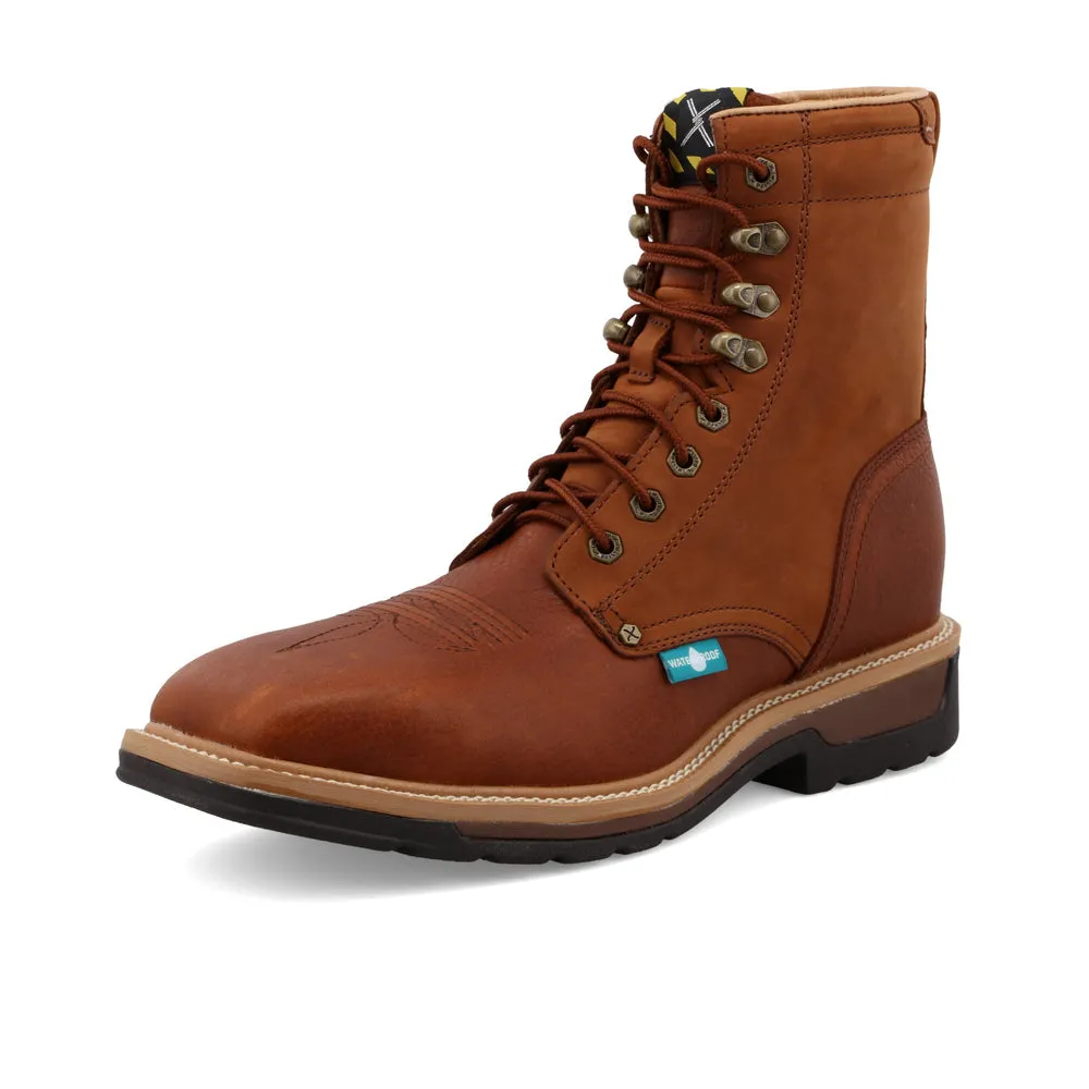 Twisted X 8″ Lacer Oiled Brown / Rust