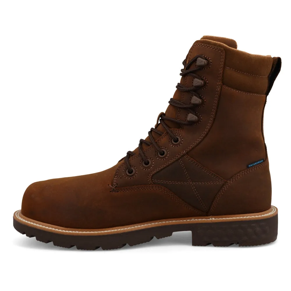 Twisted X 8″ Work Boot Toffee