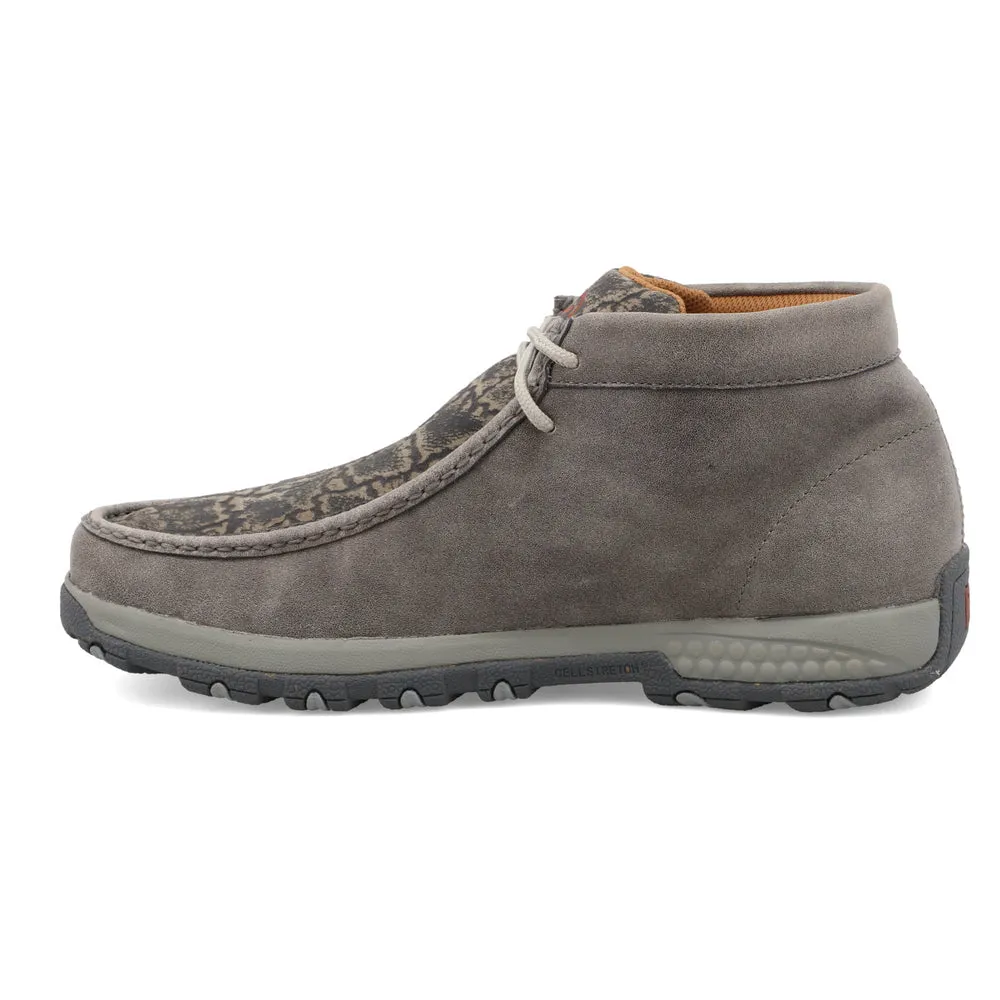 Twisted X Chukka Driving Moc Grey / Grey Elephant