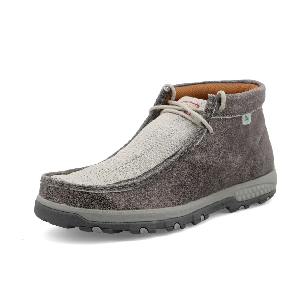 Twisted X Chukka Driving Moc Grey / Light Grey