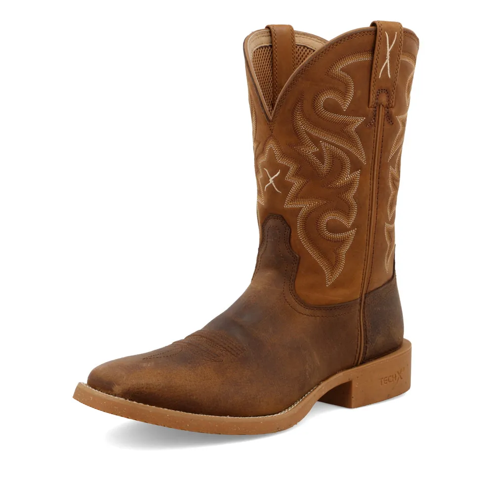 Twisted X 11″ Tech X™ Boot Saddle / Rustic Orange