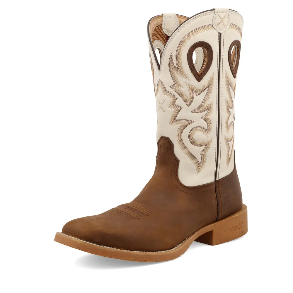 Twisted X 12″ Tech X™ Boot Hazel / Ivory