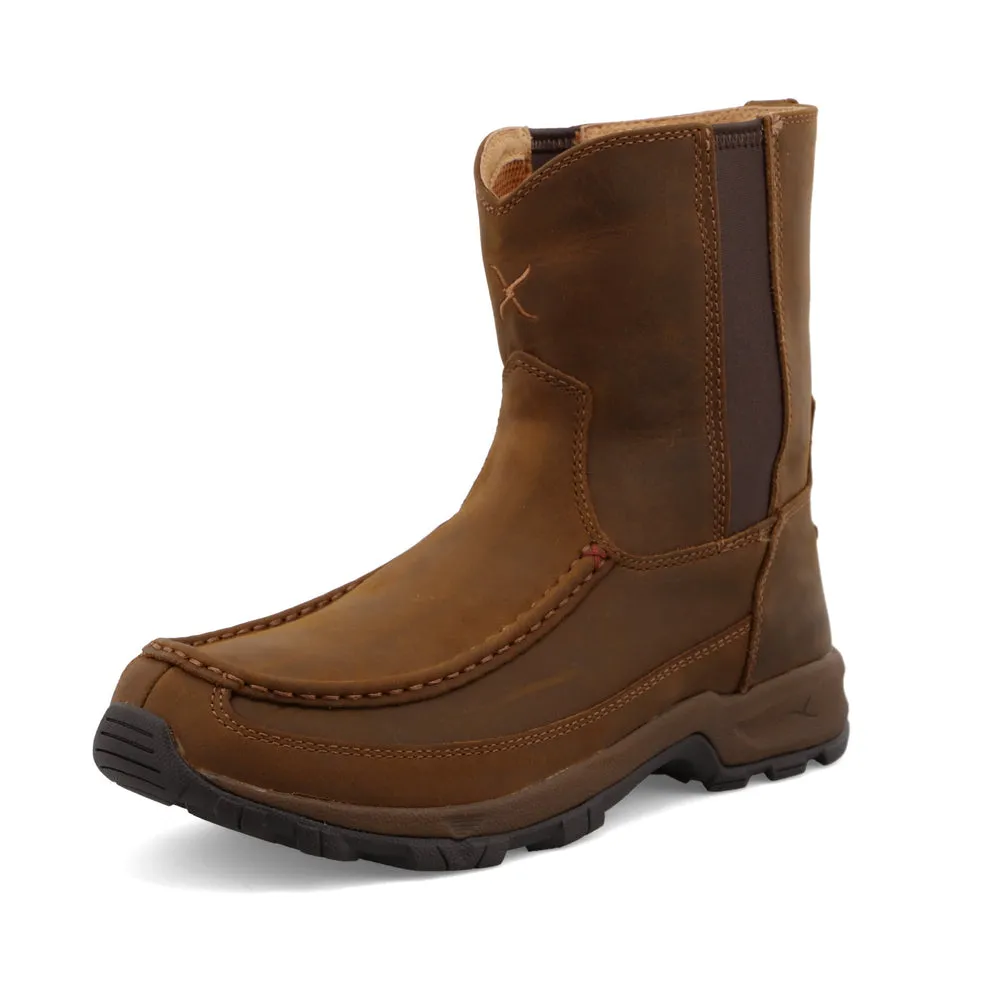 Twisted X 8″ Pull On Hiker Boot Distressed Saddle / Saddle