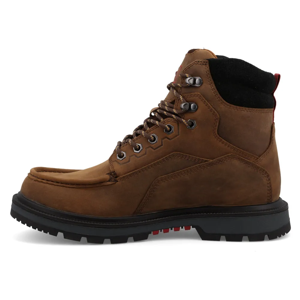 Twisted X 6″ Work Boot Brown / Black