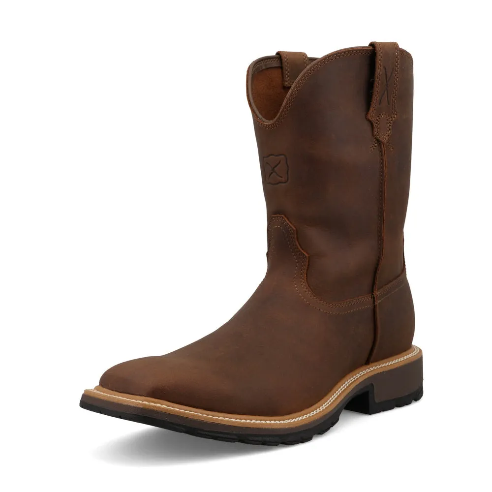 Twisted X 10″ Cowboy Work Boot Dark Brown