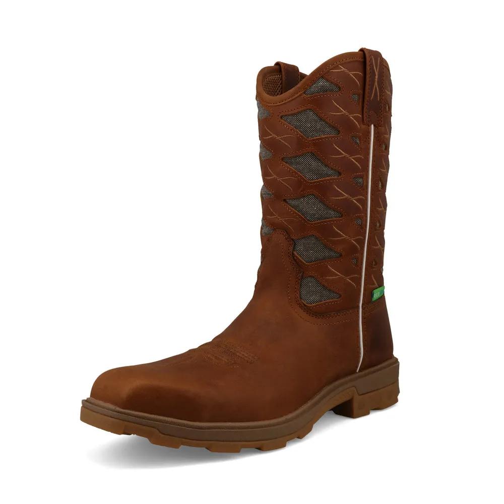 Twisted X 11″ UltraLite X™ Work Boot Cinnamon / Eco Dust