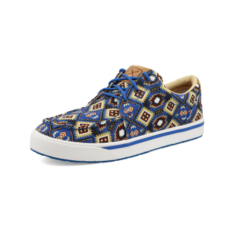 Twisted X Kicks Blue Multi Aztec Twisted X Kicks Blue Multi Aztec