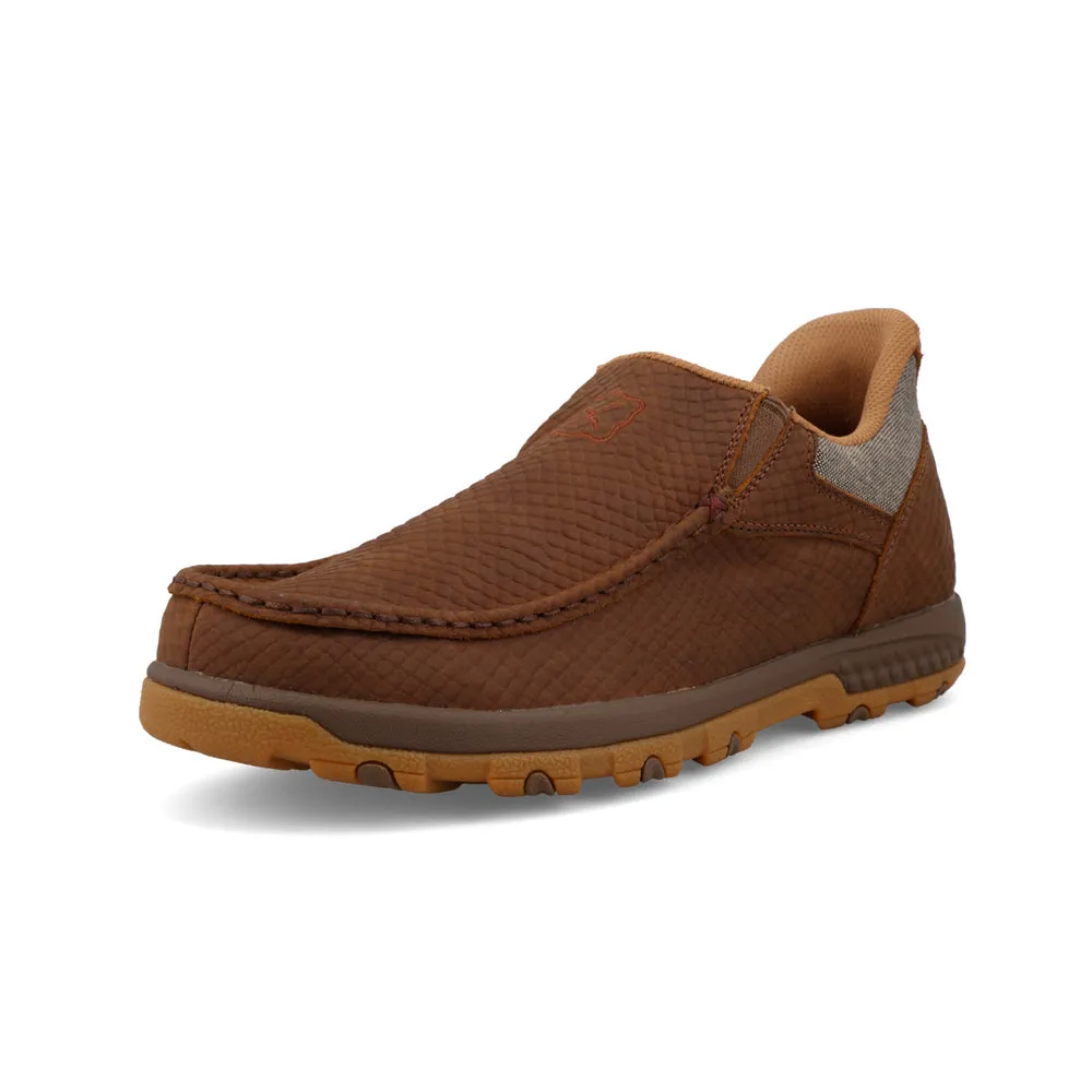 Twisted X Slip-On Driving Moc Caramel / Dust