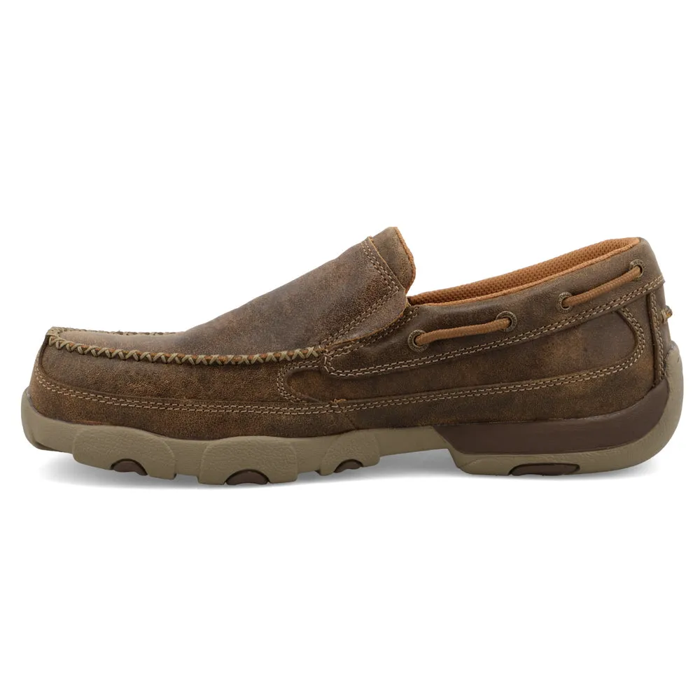 Twisted X Work Slip-On Driving Moc Bomber