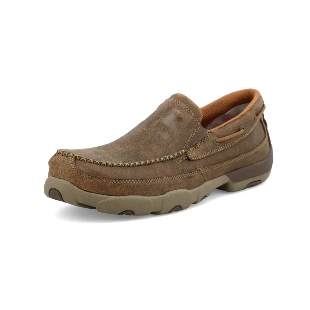 Twisted X Work Slip-On Driving Moc Bomber