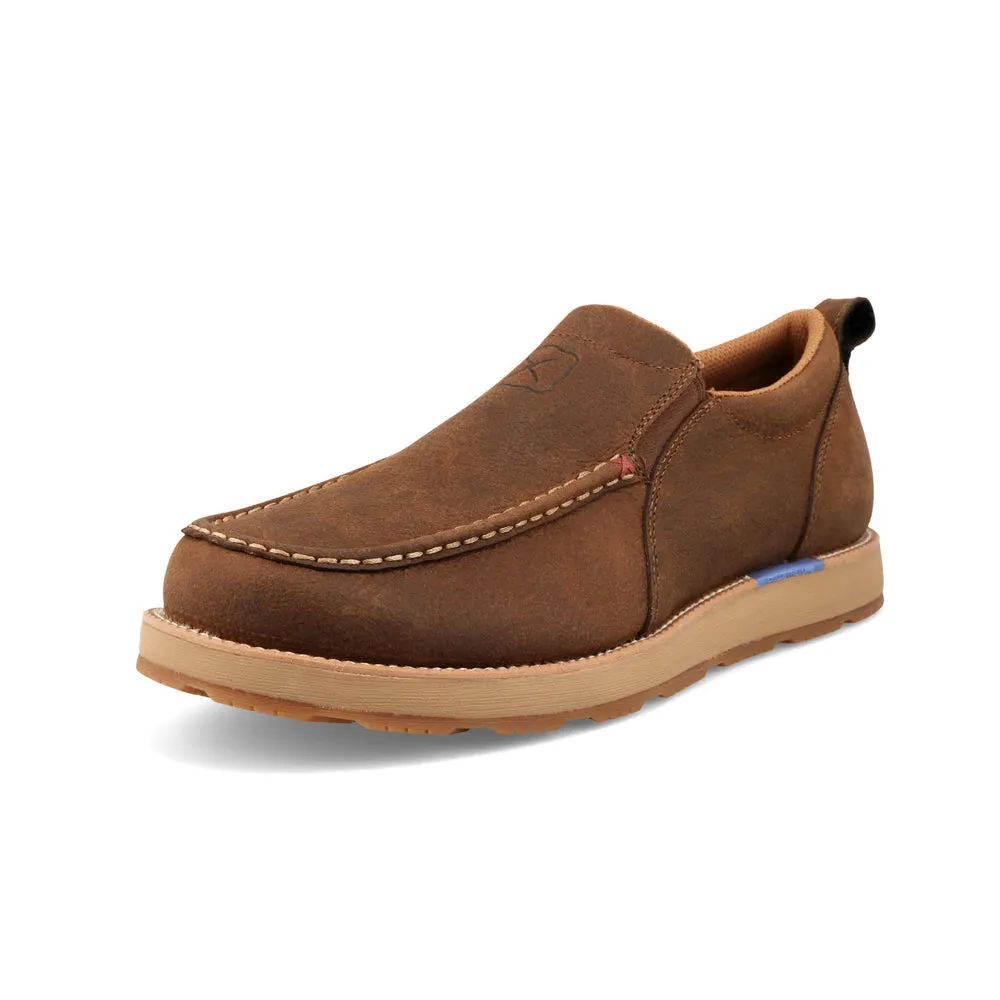 Twisted X CellStretch® Wedge Sole Slip-On Tawny Brown Twisted X CellStretch® Wedge Sole Slip-On Tawny Brown