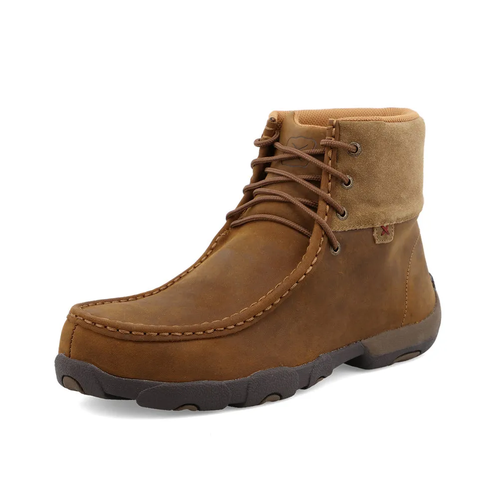 Twisted X 6″ Work Driving Moc Distressed Saddle