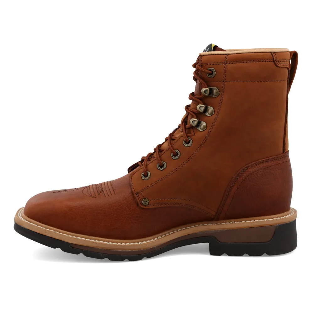 Twisted X 8″ Lacer Oiled Brown / Rust