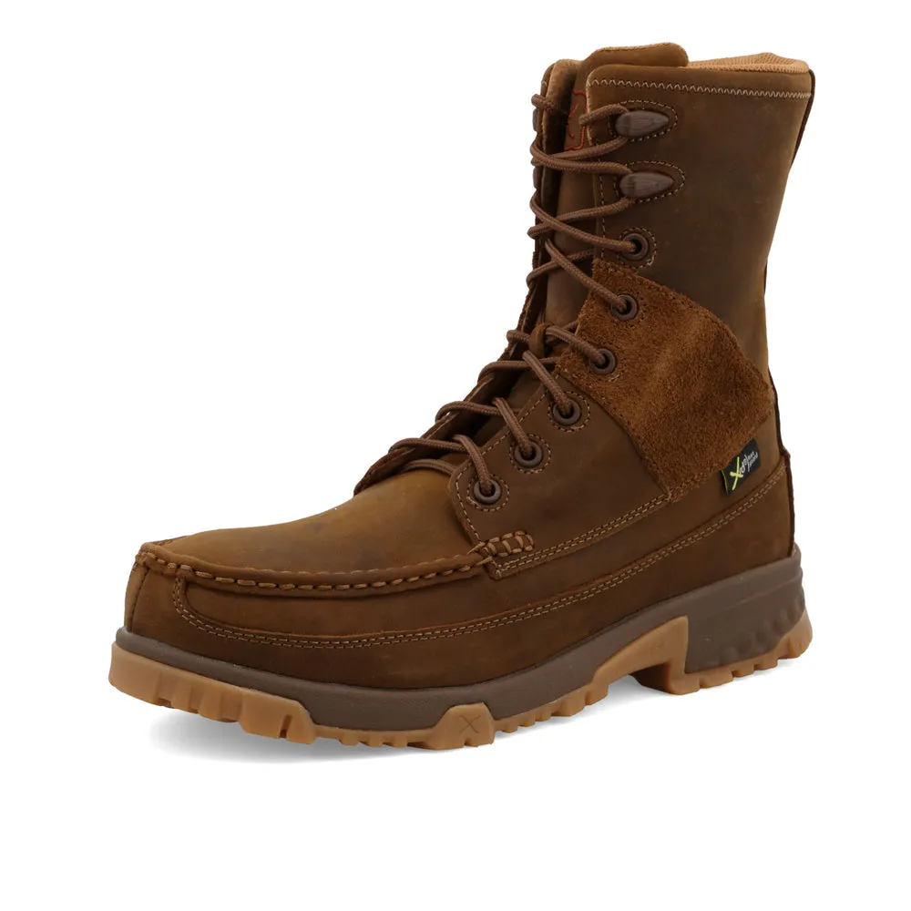Twisted X 8″ Work Boot Distressed Saddle