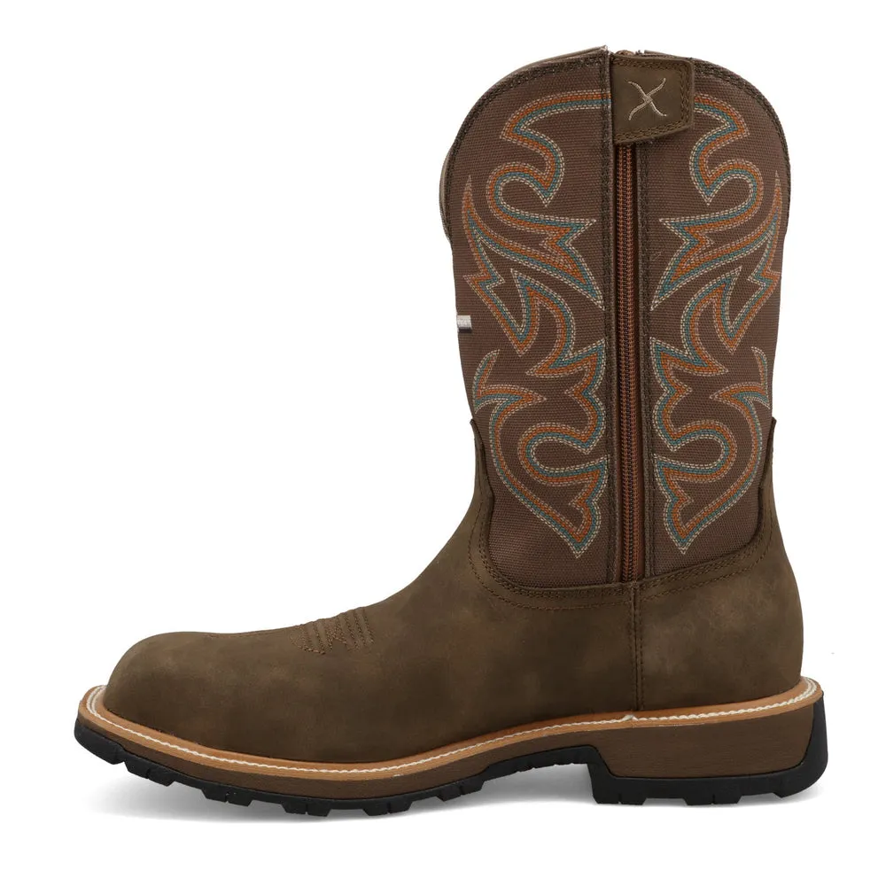 Twisted X 11″ UltraLite X™ Work Boot Taupe / Sable