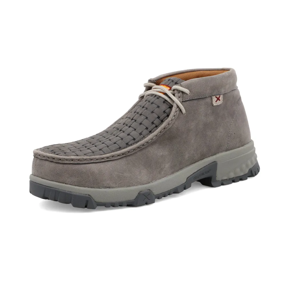 Twisted X Work Chukka Driving Moc Grey / Grey Twisted X Work Chukka Driving Moc Grey / Grey