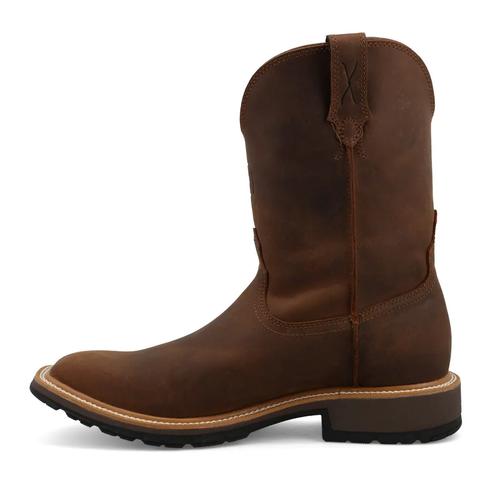 Twisted X 10″ Cowboy Work Boot Dark Brown