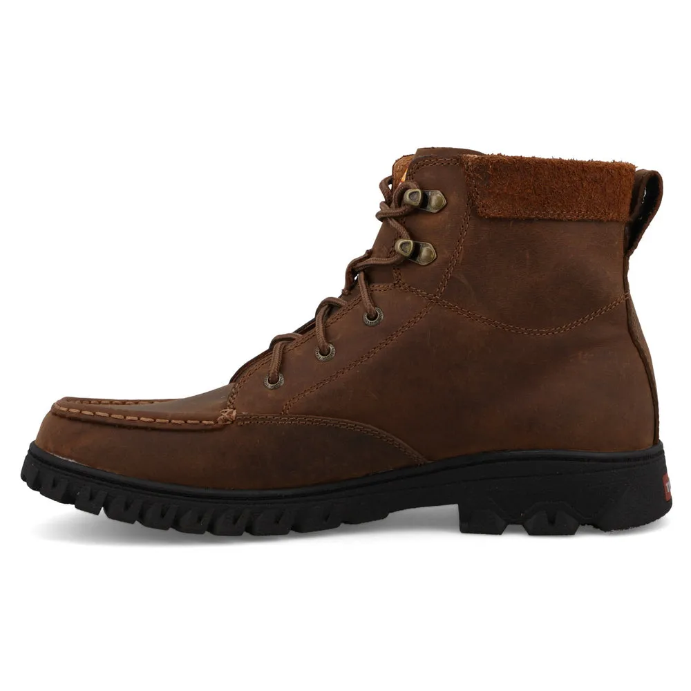 Twisted X 6″ Work Boot Dark Brown