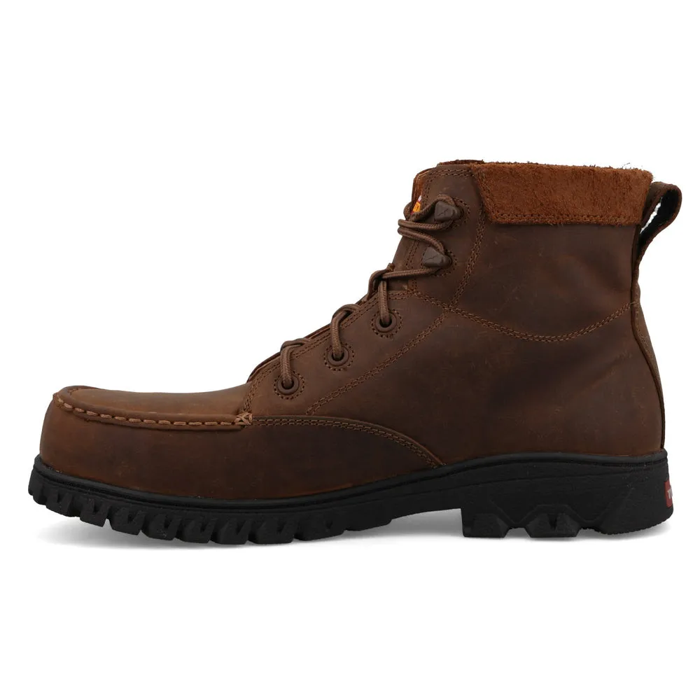 Twisted X 6″ Work Boot Dark Brown