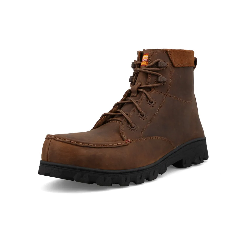 Twisted X 6″ Work Boot Dark Brown