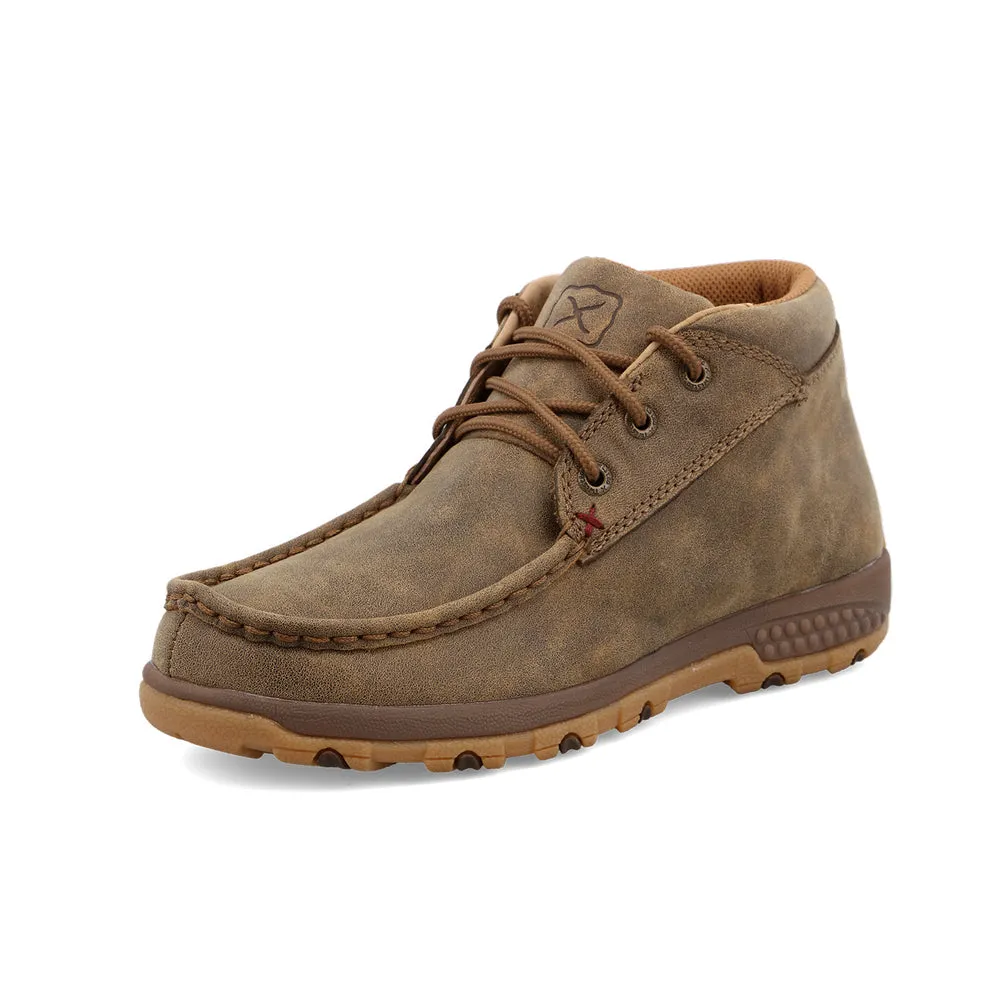 Twisted X Chukka Driving Moc Bomber