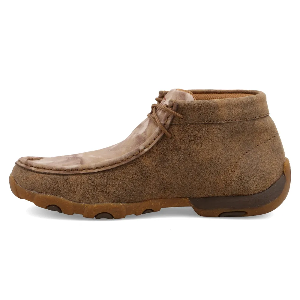 Twisted X Chukka Driving Moc Bomber / Bronze