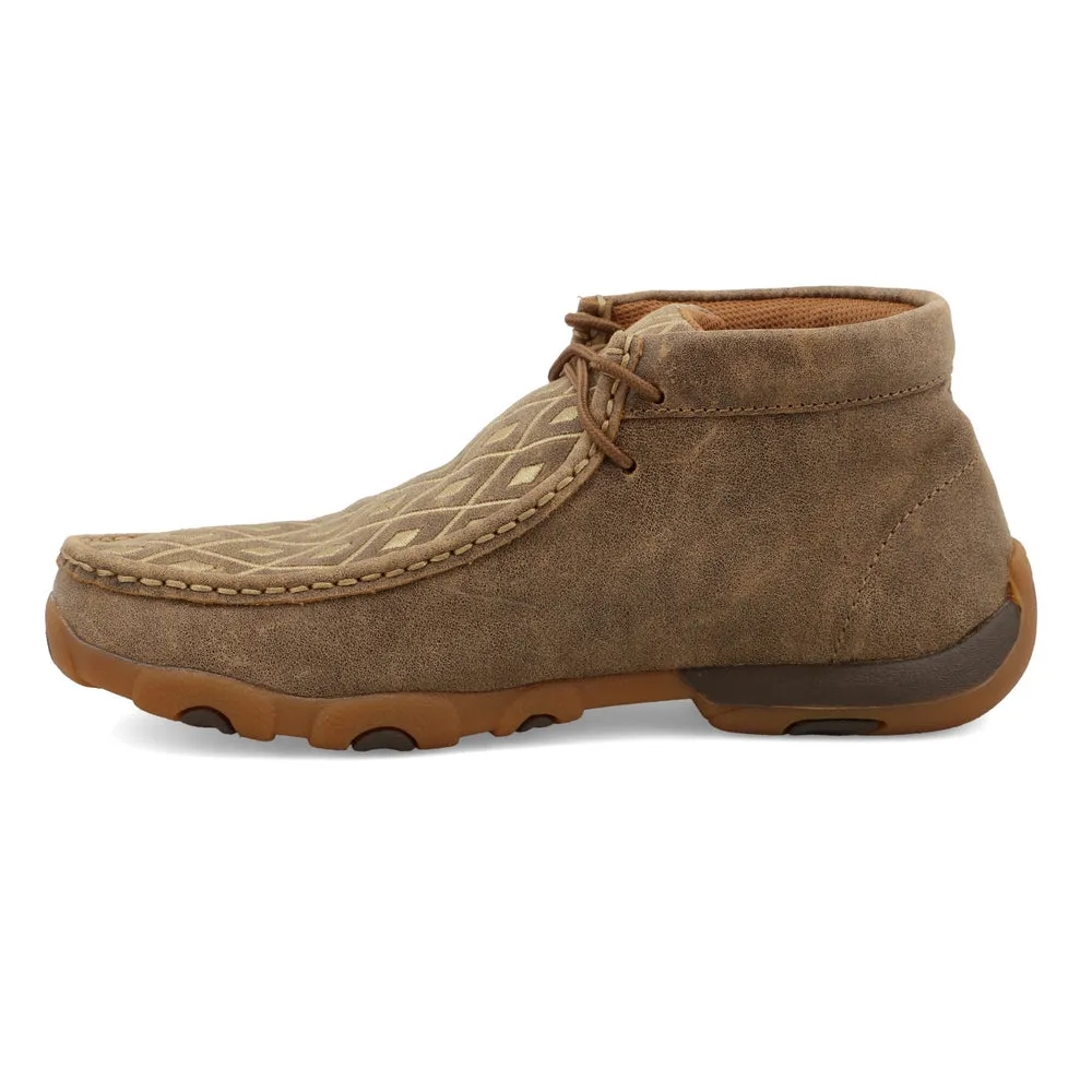 Twisted X Chukka Driving Moc Bomber / Tan