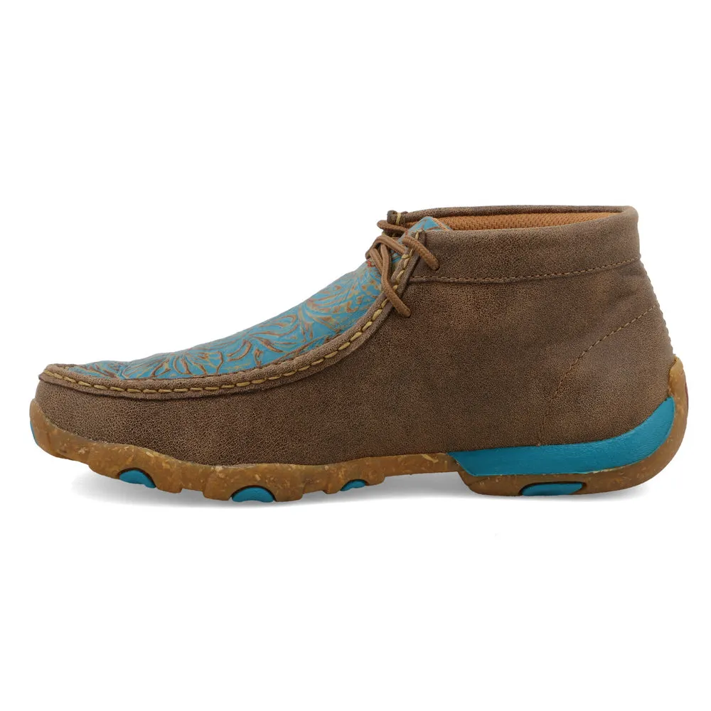 Twisted X Chukka Driving Moc Bomber / Turquoise