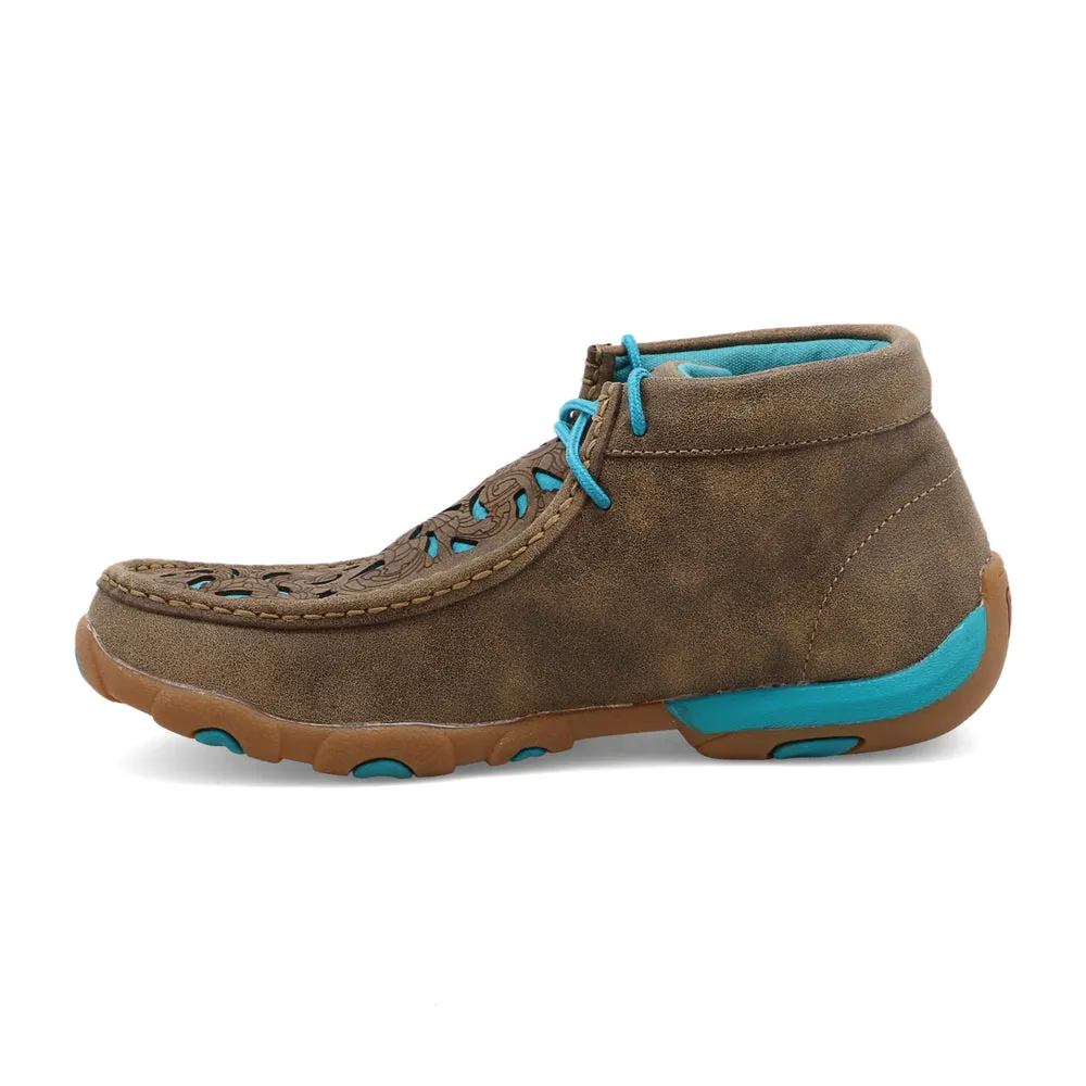 Twisted X Chukka Driving Moc Bomber / Turquoise