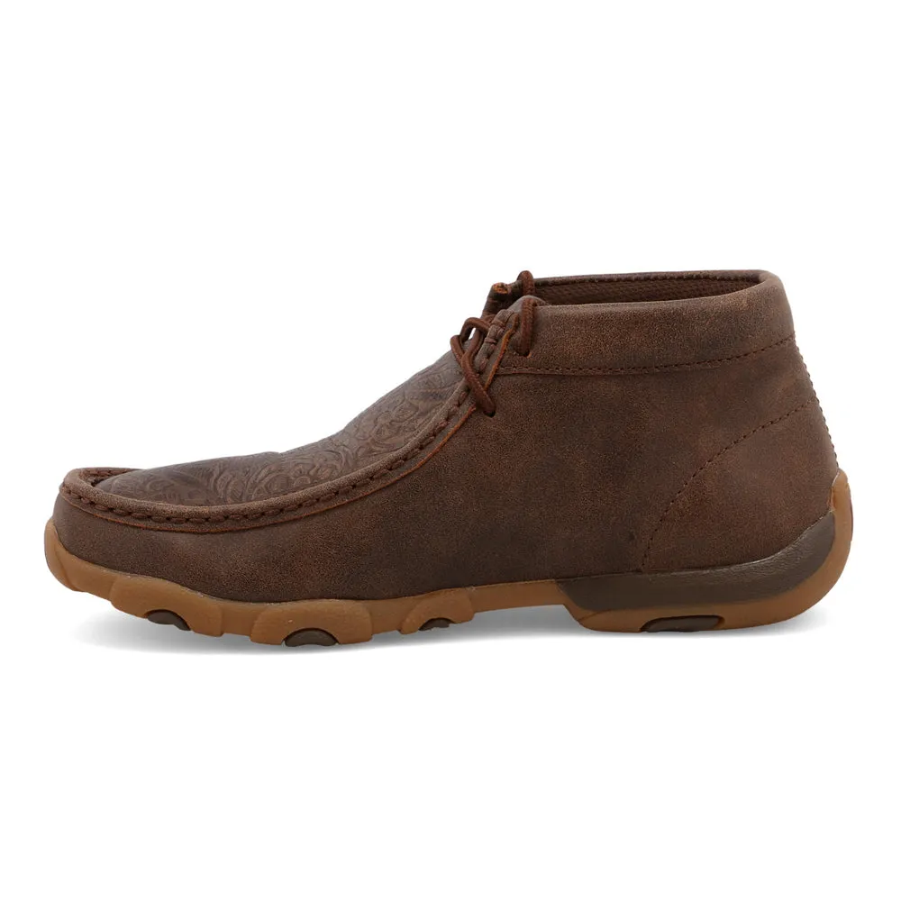 Twisted X Chukka Driving Moc Brown / Brown Print
