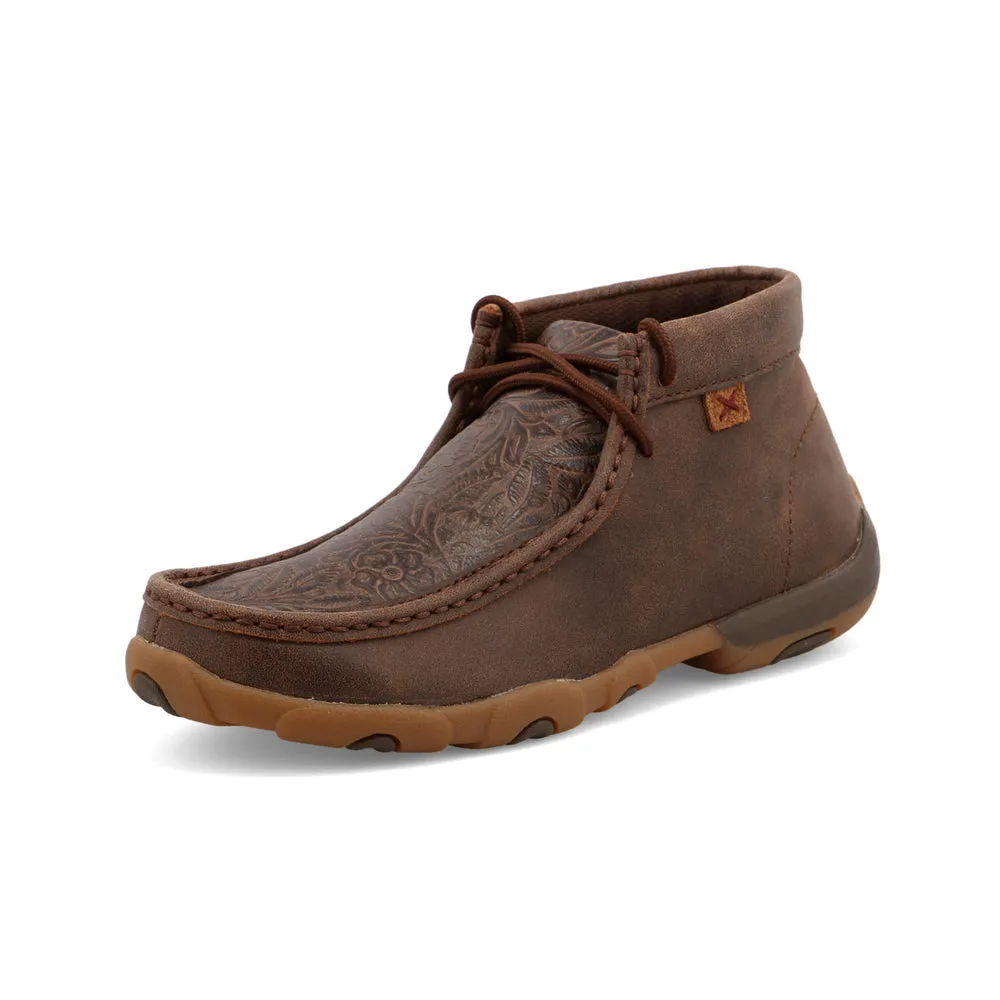 Twisted X Chukka Driving Moc Brown / Brown Print
