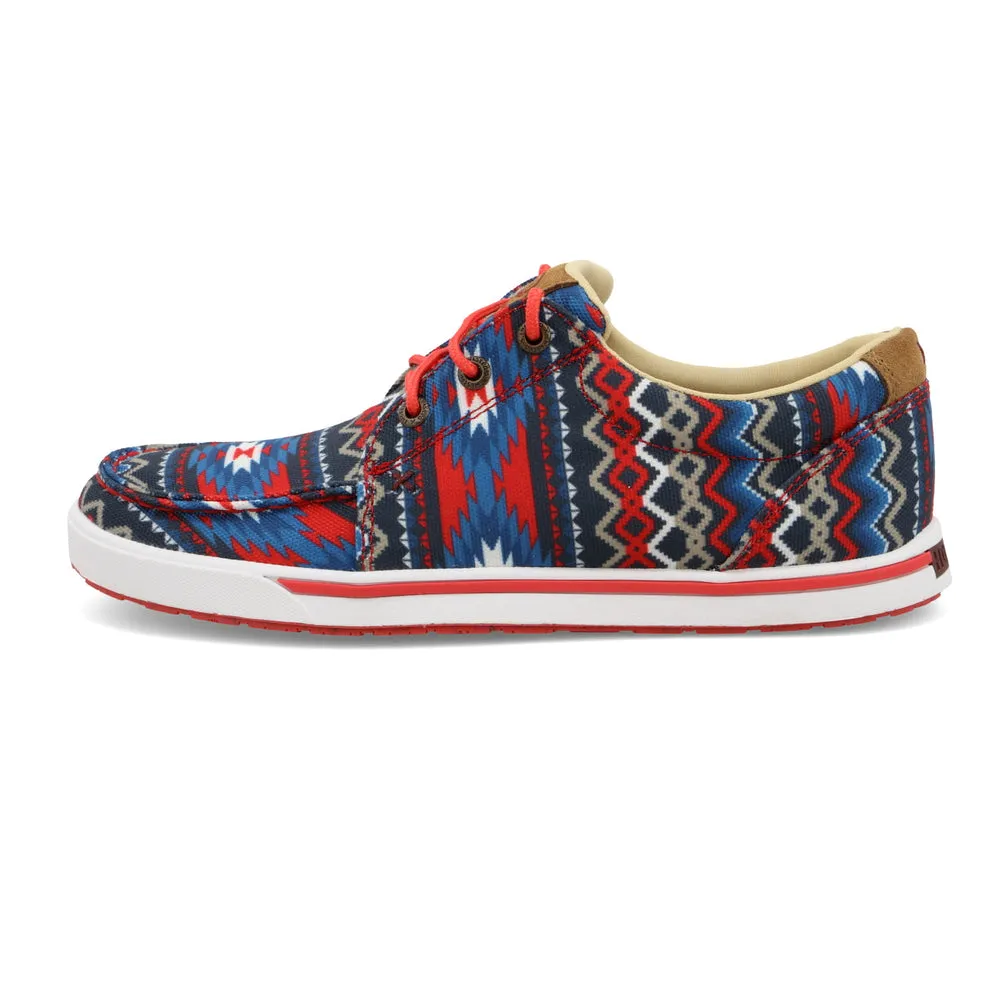 Twisted X Hooey® Loper Red Aztec Multi