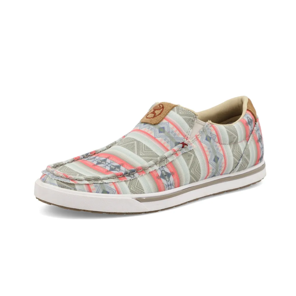 Twisted X Hooey® Slip-On Loper Pink Multi