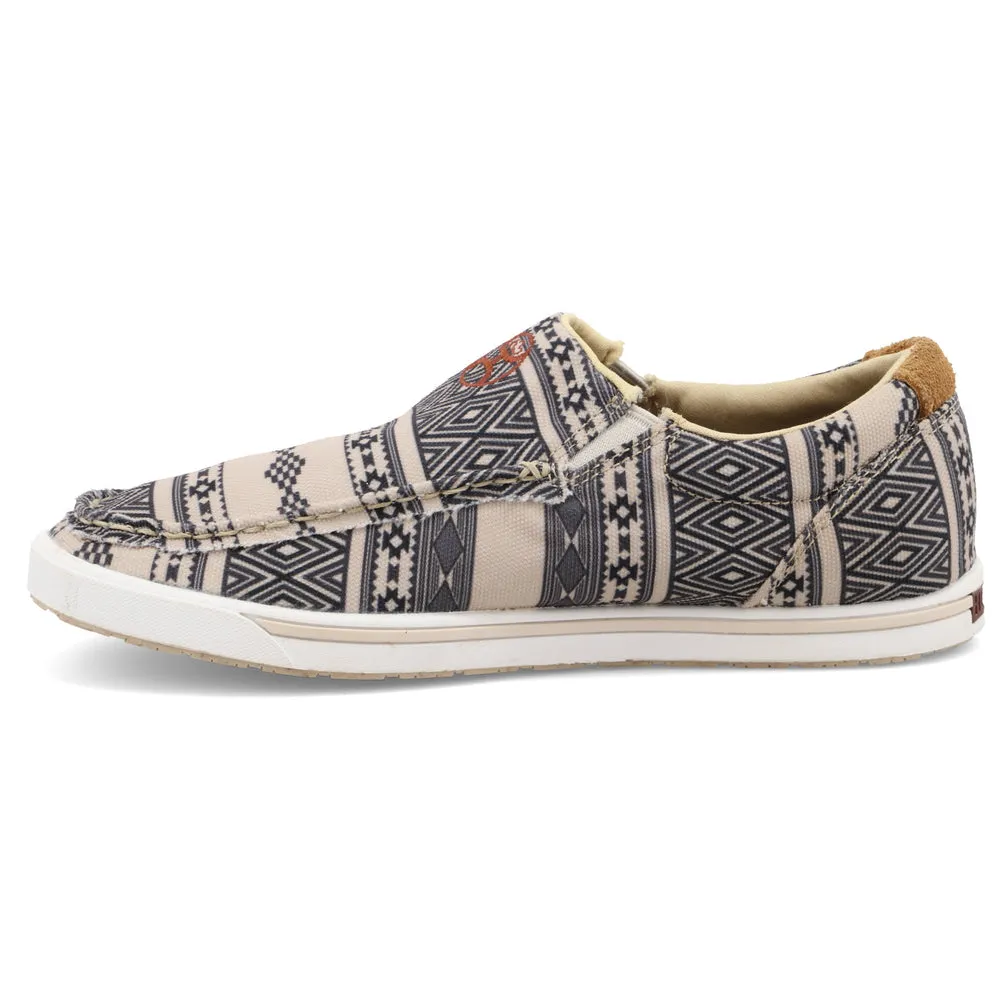 Twisted X Hooey® Slip-On Loper Taupe / Black