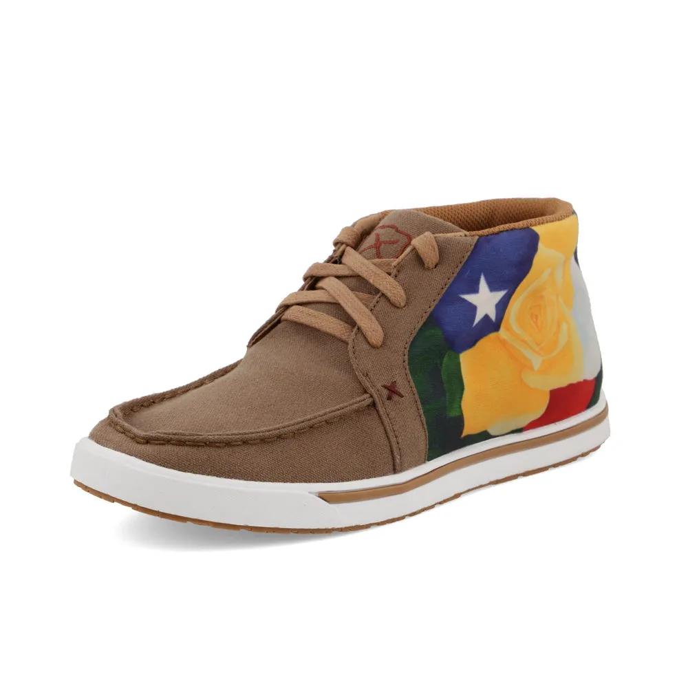 Twisted X Kicks Almond / Yellow Rose