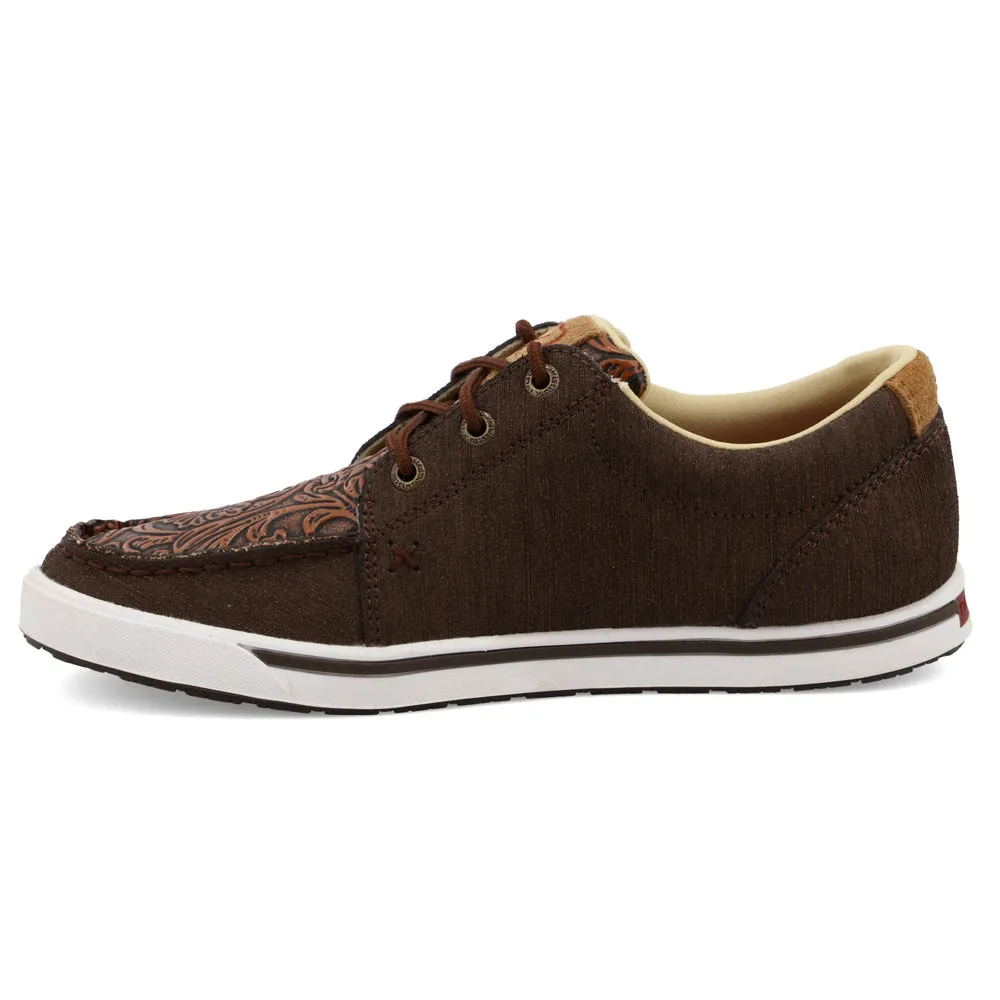 Twisted X Kicks Cocoa / Tooled Brown